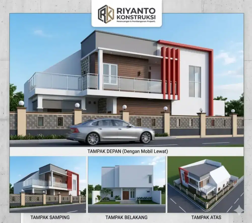 TUKANG BANGUNAN BORONGAN/HARIAN + FREE DESAIN - RAPIH BERGARANSI