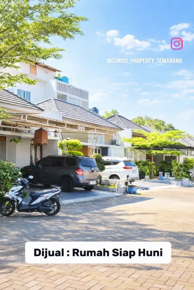 Rumah Baru Tengah Kota Sampangan Cluster dkat Jatingaleh Menoreh Unnes