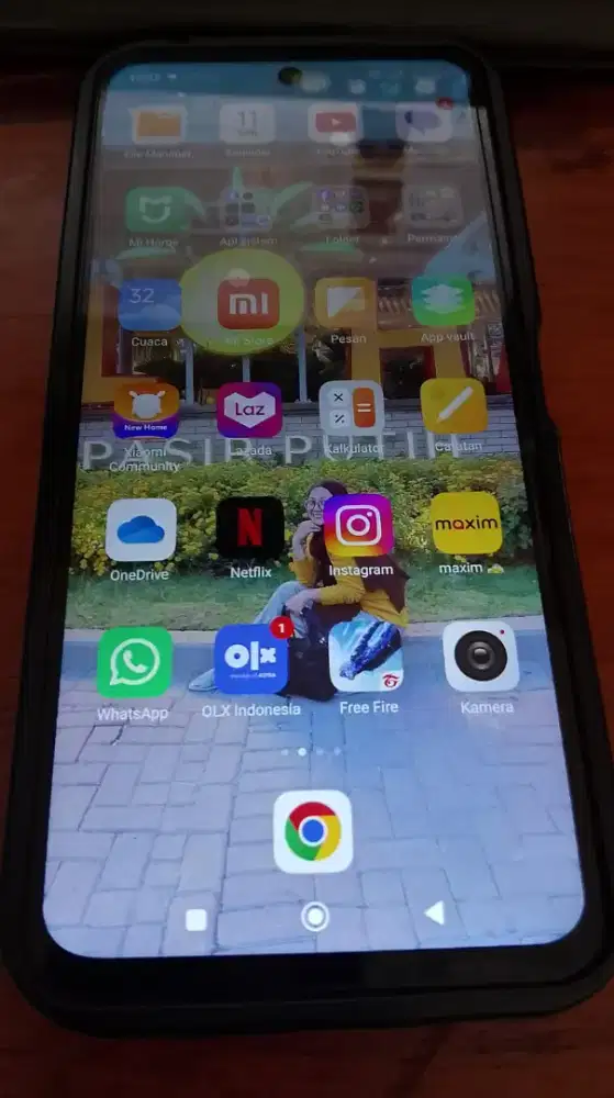 readmi 13 blue masih mulus semua no minus