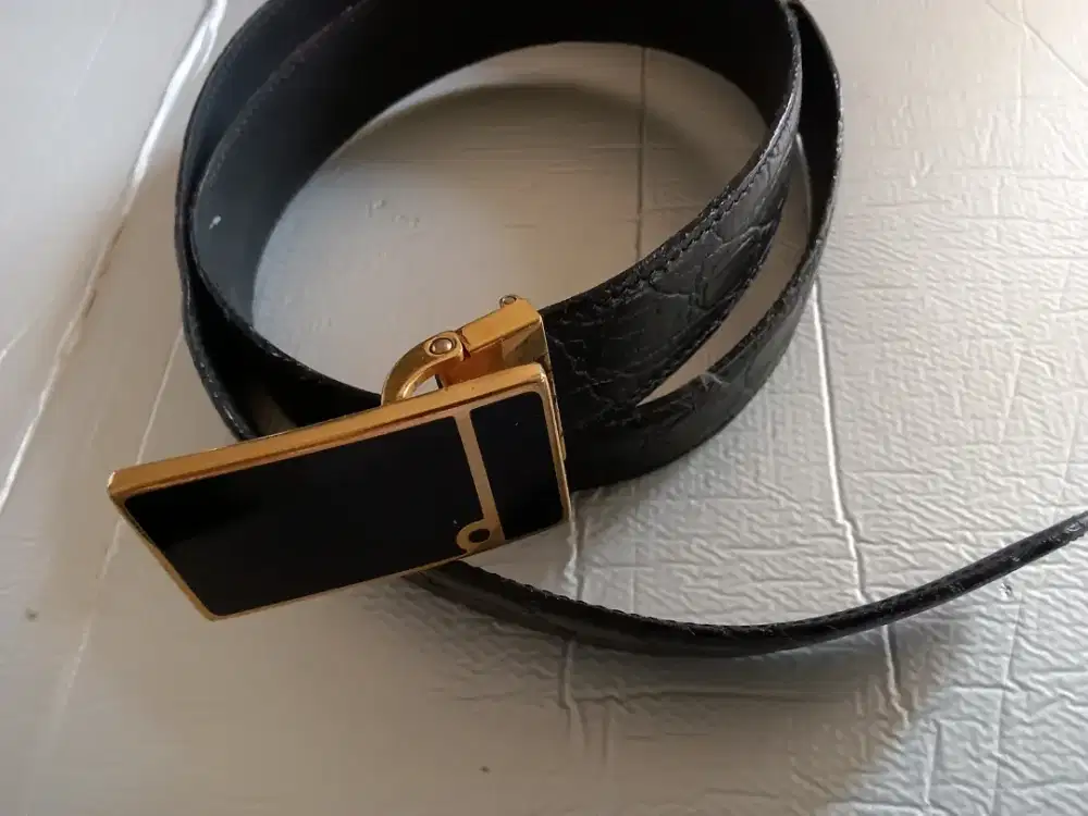 Sabuk dunhill croco original vintage