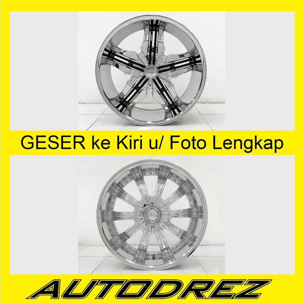 Velg Jeep Wrangler Rubicon Cherokee Dodge Ring 20 R20 22 R22 5x127 C