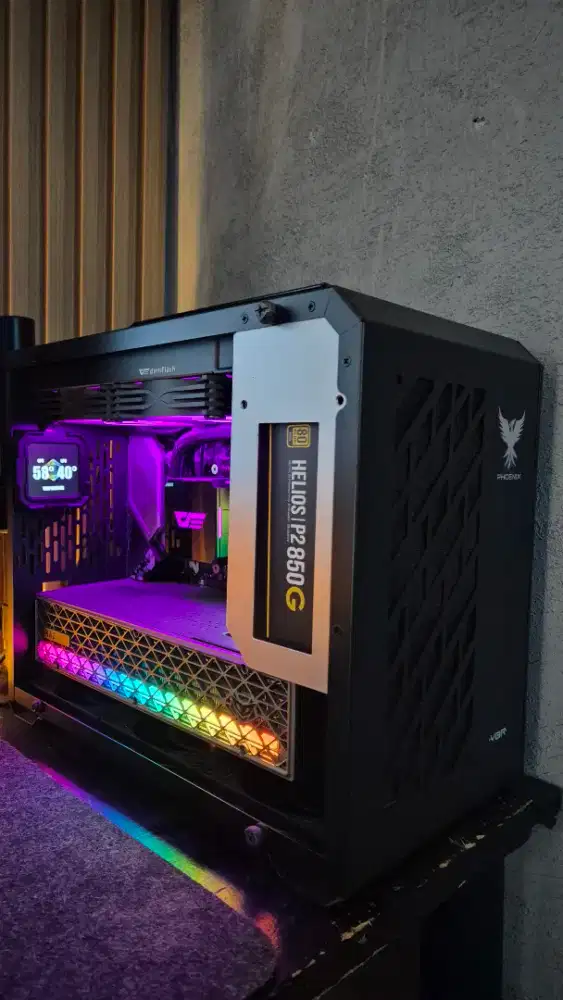 PC GANTENG tim Merah ! 5700x + 9070