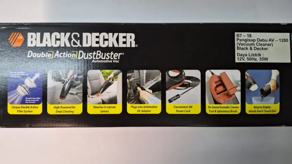 VACUUM CLEANER BLACK & DECKER