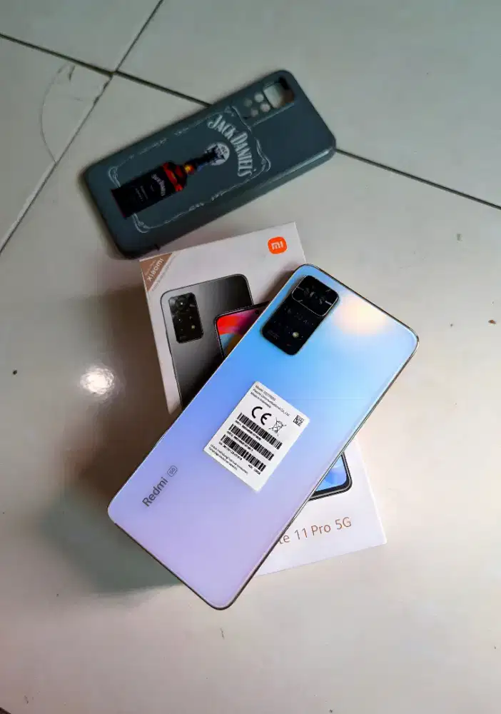 Xiaomi note 11 pro 5G fulset Ram 8+8/128gb siap pakai