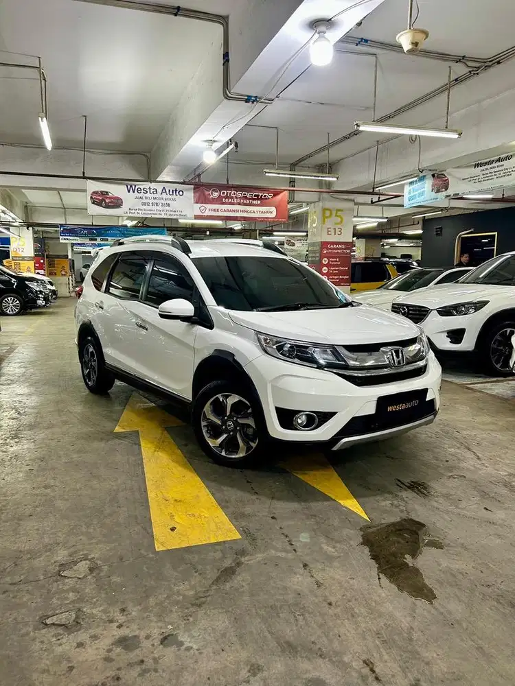 KM 55rb Honda BRV 1.5 E AT 2017 nik 2016 Matic  Antik