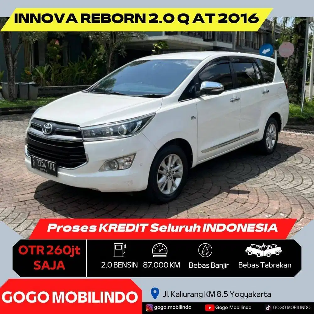 Toyota Innova Reborn Q Matic 2016 ISTIMEWA DP Minim Kredit Murah