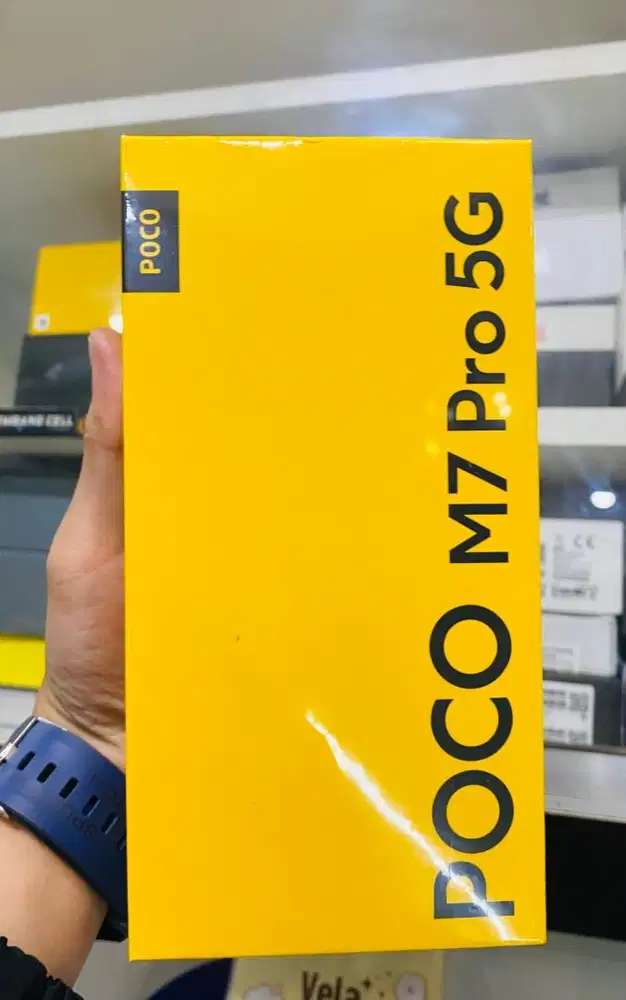 Poco M7 Pro (5g) 8/256 new segel box warna silver