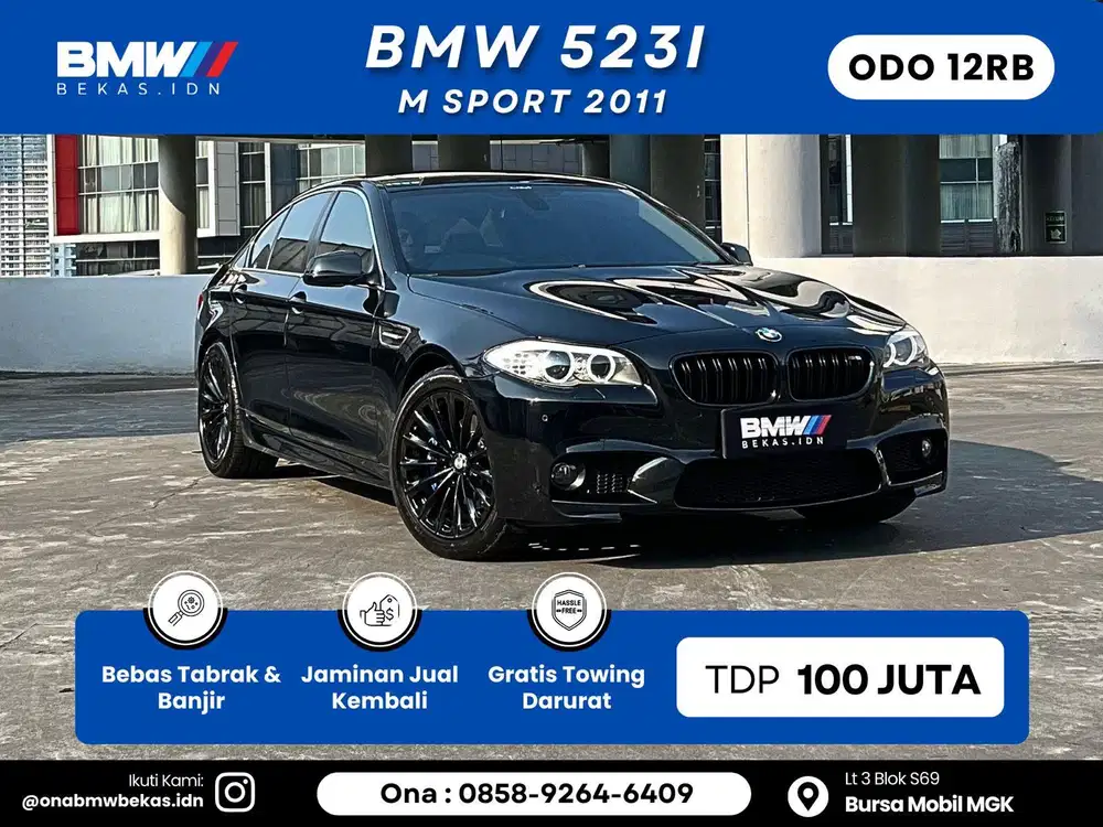 BMW 523i 2011 Very Low odo 12rb