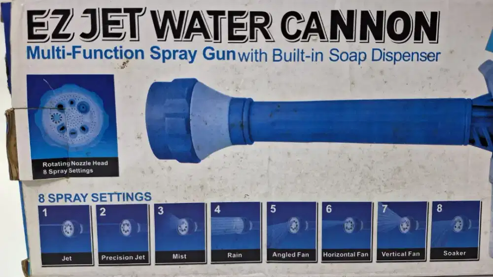 JET WATER CANNON / ALAT SEMPROT MOBIL