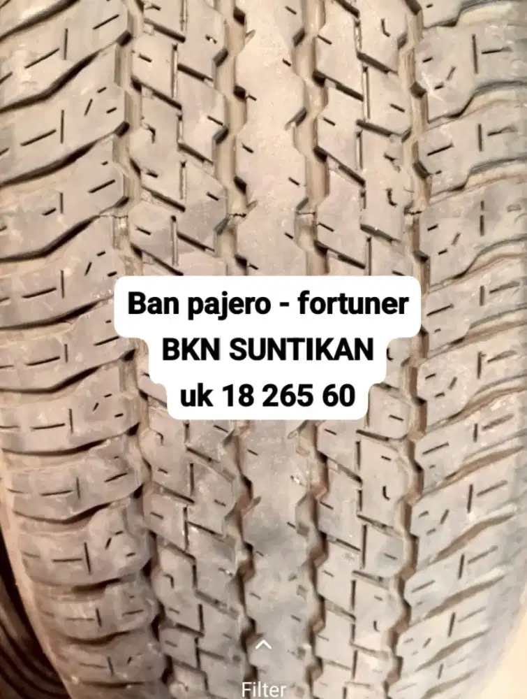 Ban pajero - fortuner BKN SUNTIKAN 18 265 60
