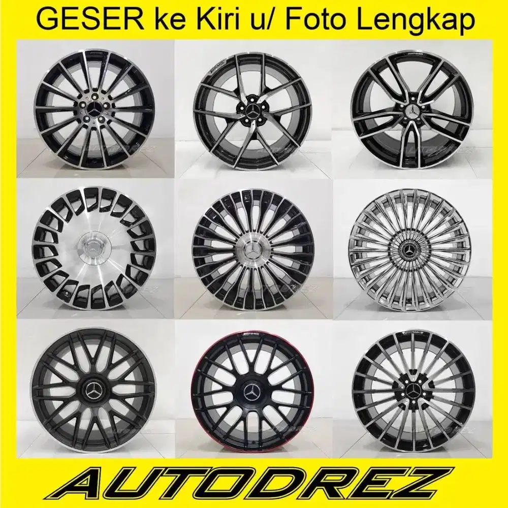 Velg Mercy Mercedes AMG Ring 19 20 R19 R20 PCD 5x112 B