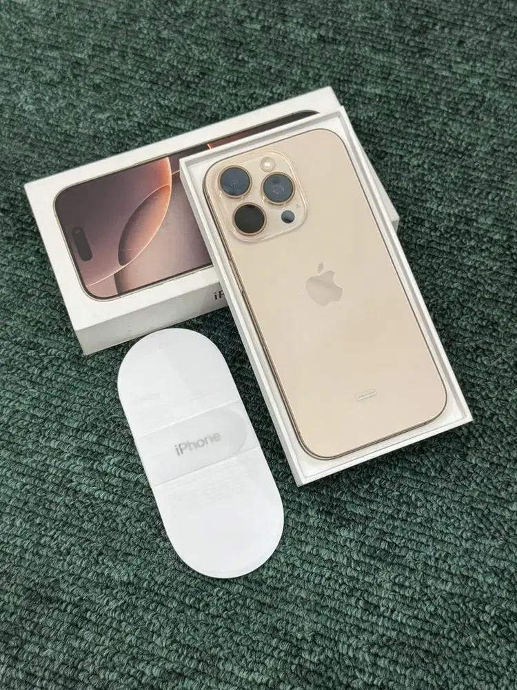 Iphone 16 pro PA/A iBox resmi 128GB HB 100% siklus 61x garansi on