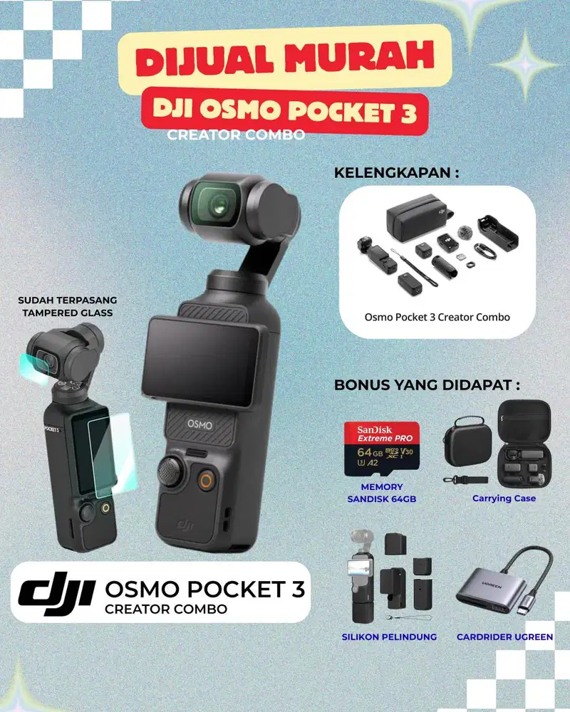 DJI OSMO POCKET 3 CREATOR COMBO