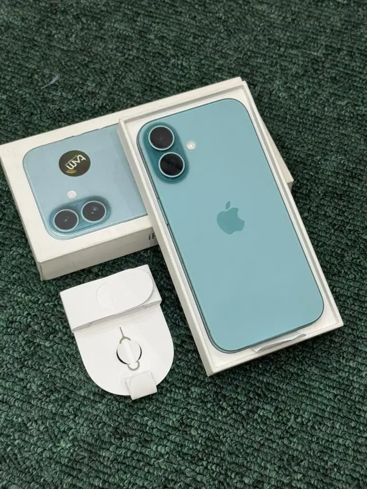 Iphone 16 PA/A iBox Resmi 128GB HB 100% siklus 185 x garansi on