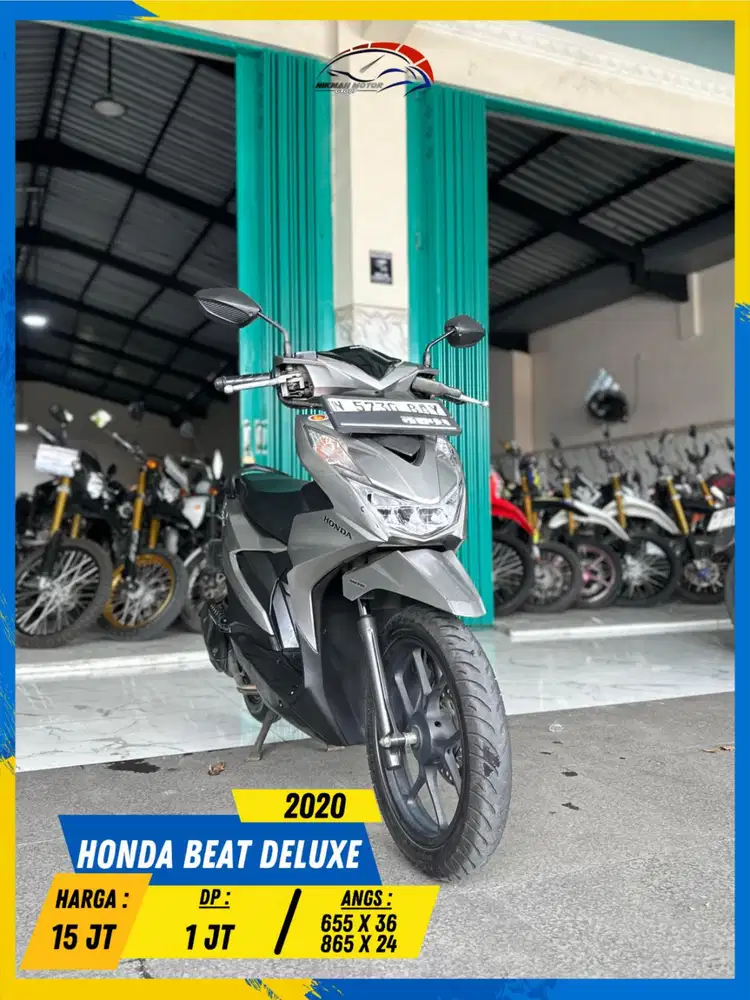 HONDA BEAT DELUXE 2020 MANTAP MASZEHH HIKMAH MOTOR KEPUH MALANG
