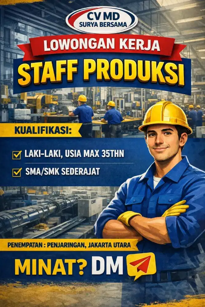 Loker Staff Produksi
