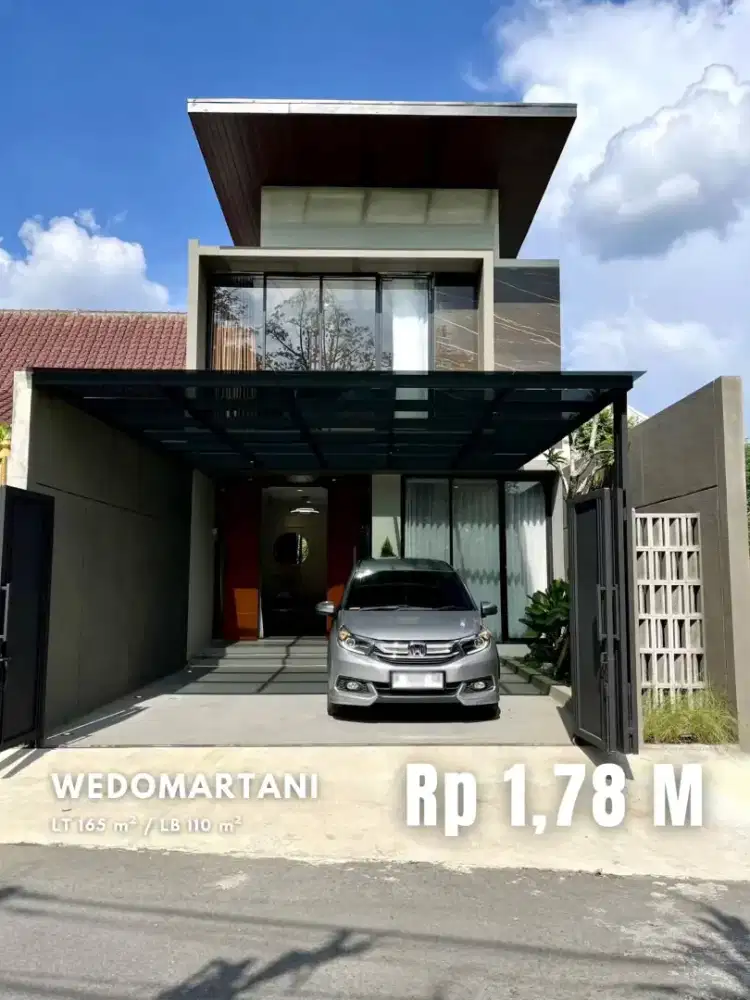 Dijual Rumah Baru Bonus Furniture di Wedomartani