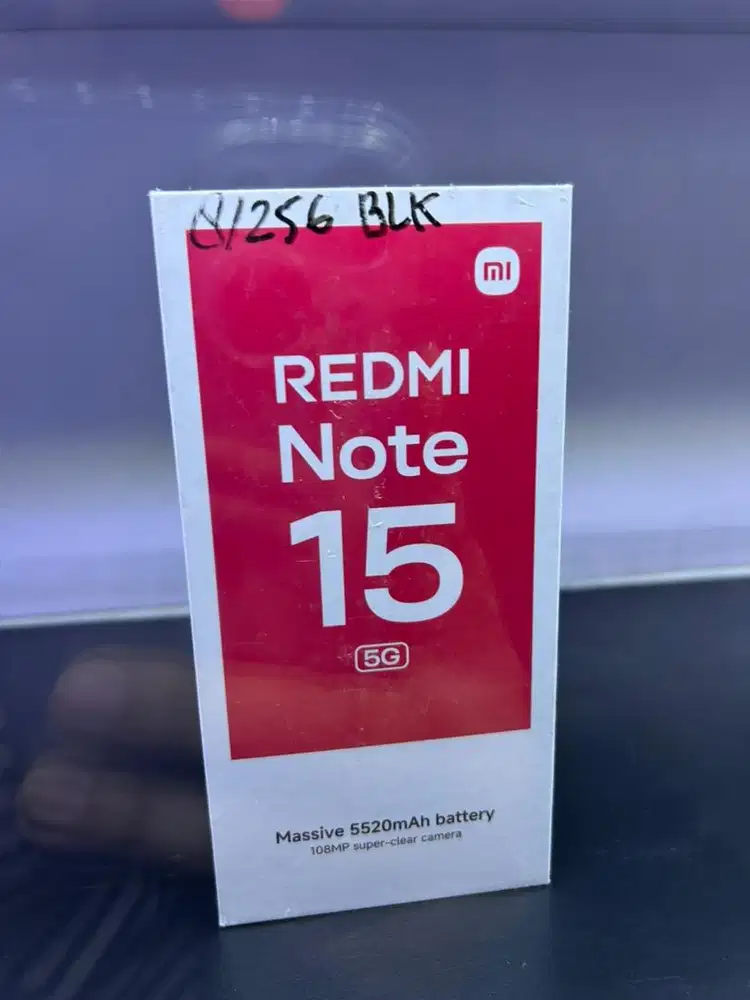 msi Redmi note 15 5g Ram 8/256gb baru garansi resmi nasional 15 bulan