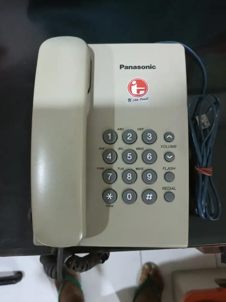 dijual cepat telepon rumah merk panasonic