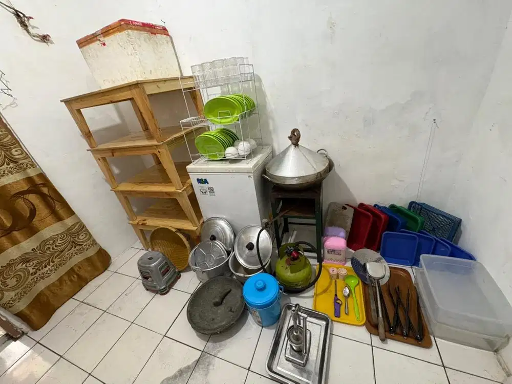 jual barang bekas pecel lele baru pakai 3 bulan, nego alus