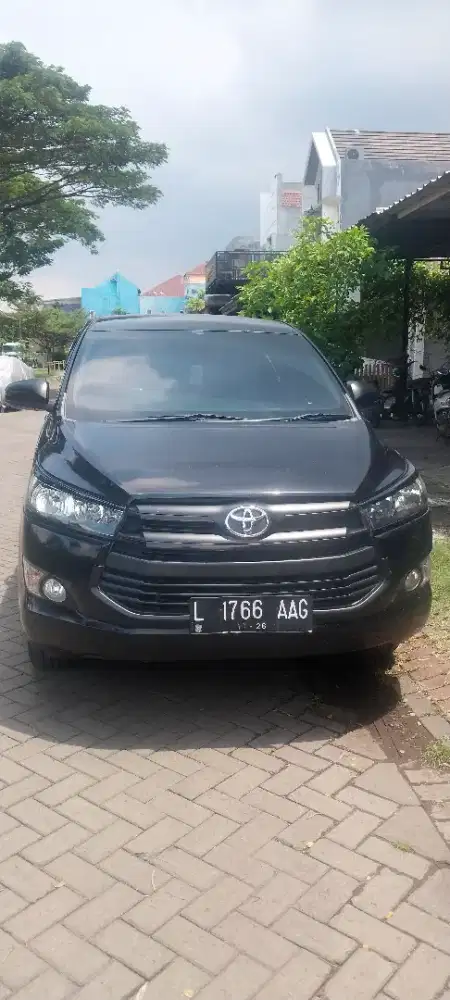 Toyota Kijang Innova Reborn 2017 G MT Bensin Hitam Siap Pakai, Terawat