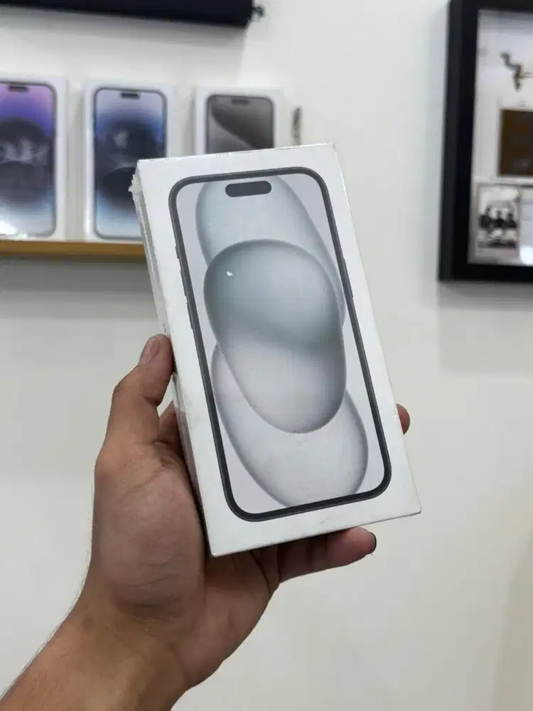 NEW Iphone 15 BLACK PA/A iBox resmi 128GB.