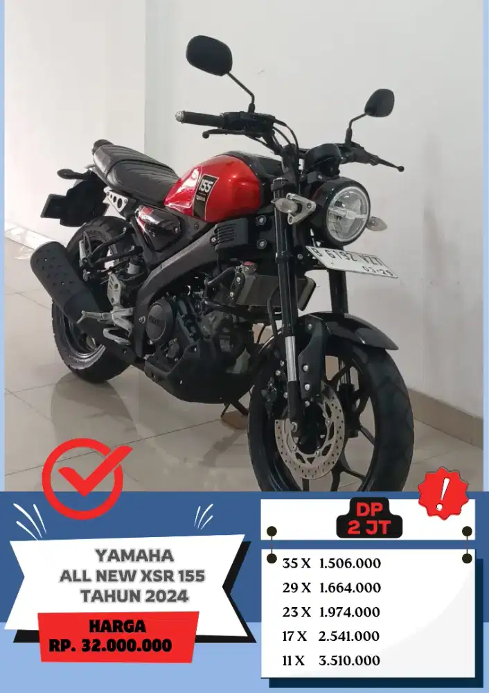 Yamaha New XSR 155 Tahun 2024