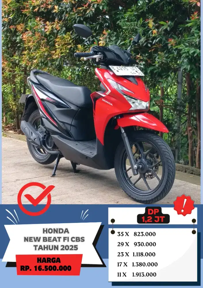 Honda Beat FI CBS Tahun 2025