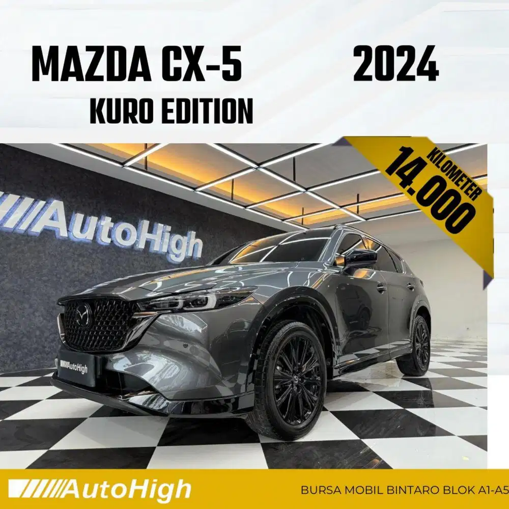 DP10% [Km14.000] CX5 AWD Kuro 2024 Grey / CX-5 Reg 2023 #AUTOHIGH