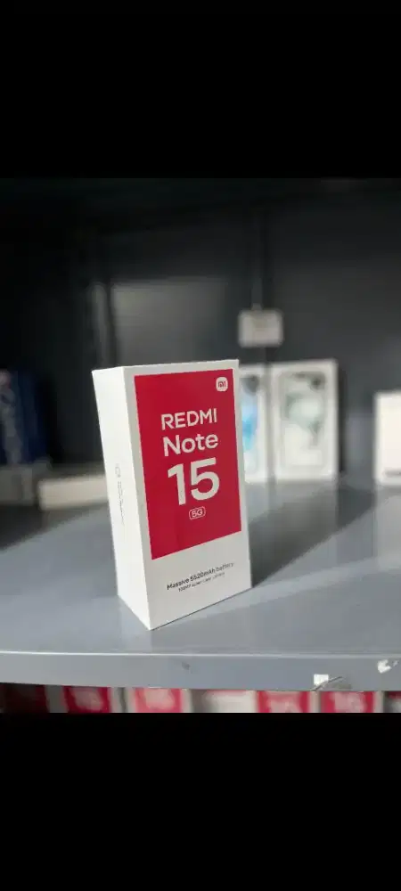 READY STOK REDMI NOTE 15 SERIES GARANSI RESMI XIAOMI INDONESIA!!