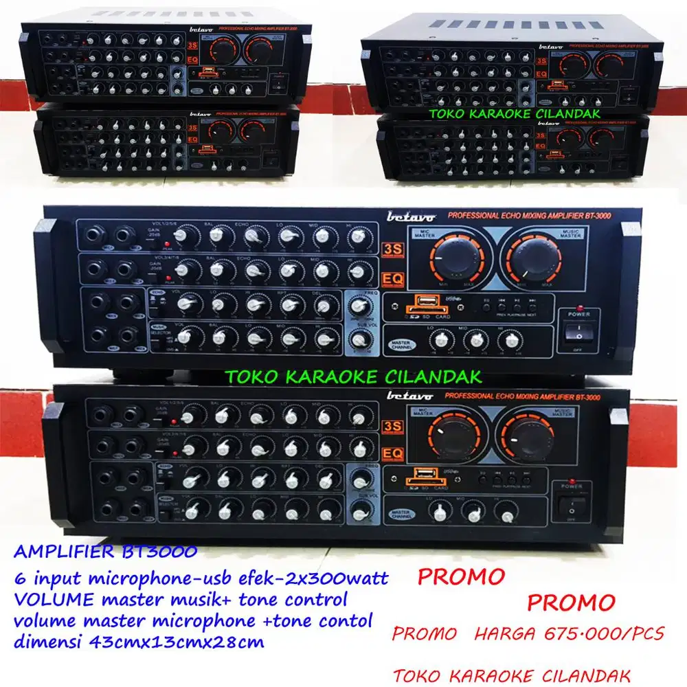 amplifier karaoke harga pabrik