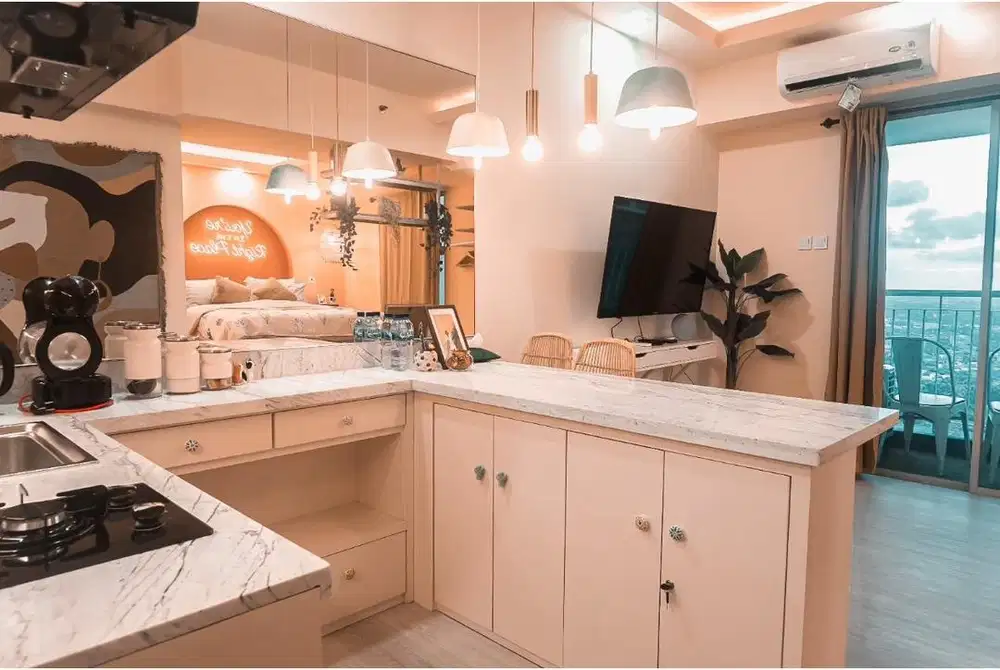 *Dijual & Sewa Apart ANDERSON Pakuwon Mall-furnished design interior*