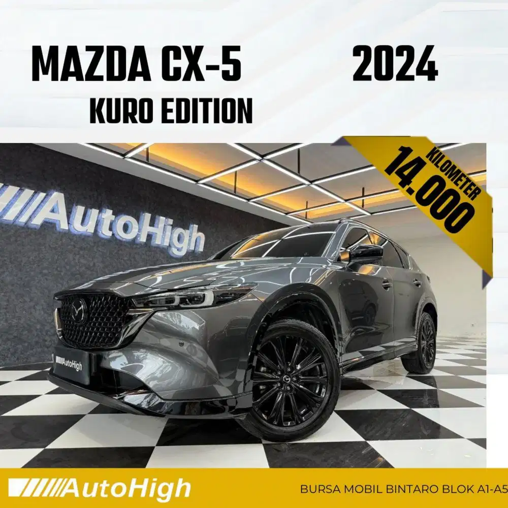 DP10% [Km14.000] CX5 AWD Kuro 2024 Grey / CX-5 Reg 2023 #AUTOHIGH