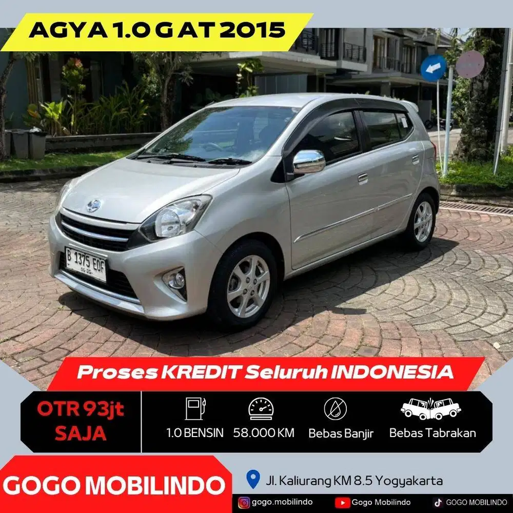 Toyota Agya G Matic 2015 ANTIK ISTIMEWA DP Minim Ayla