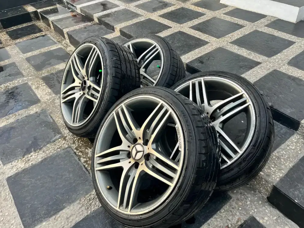 Jual Velg AMG R18 + Ban Ukuran 215/40/18