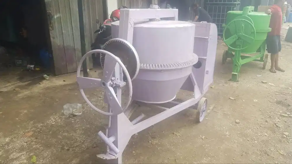 Jual Mesin Mixer Cor Beton Iron Globe Termurah