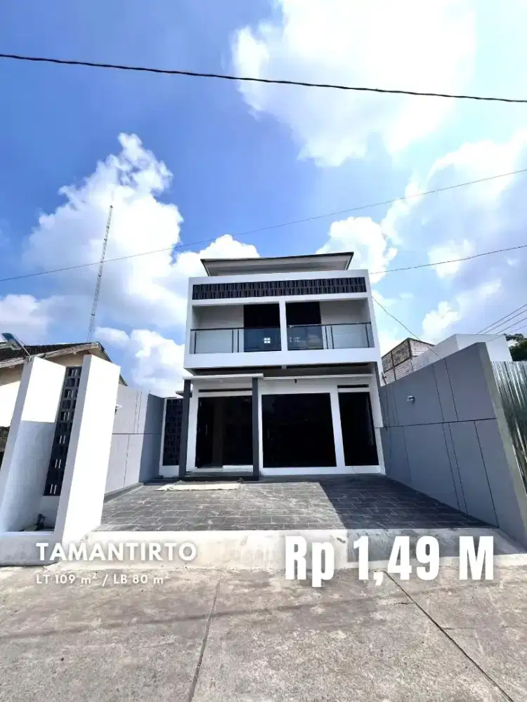 Dijual Rumah Baru Hanya 500 meter dari Kampus UMY