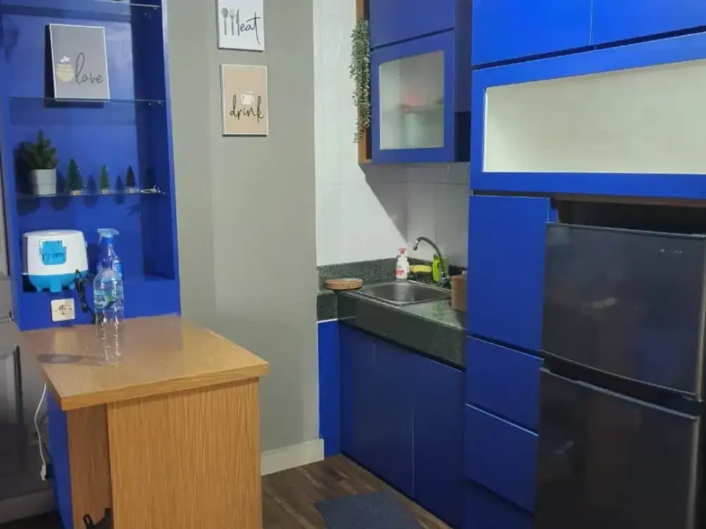 APARTEMEN UNIT 2BR CORNER FULL FURNISHED di TRANSPARK CIBUBUR