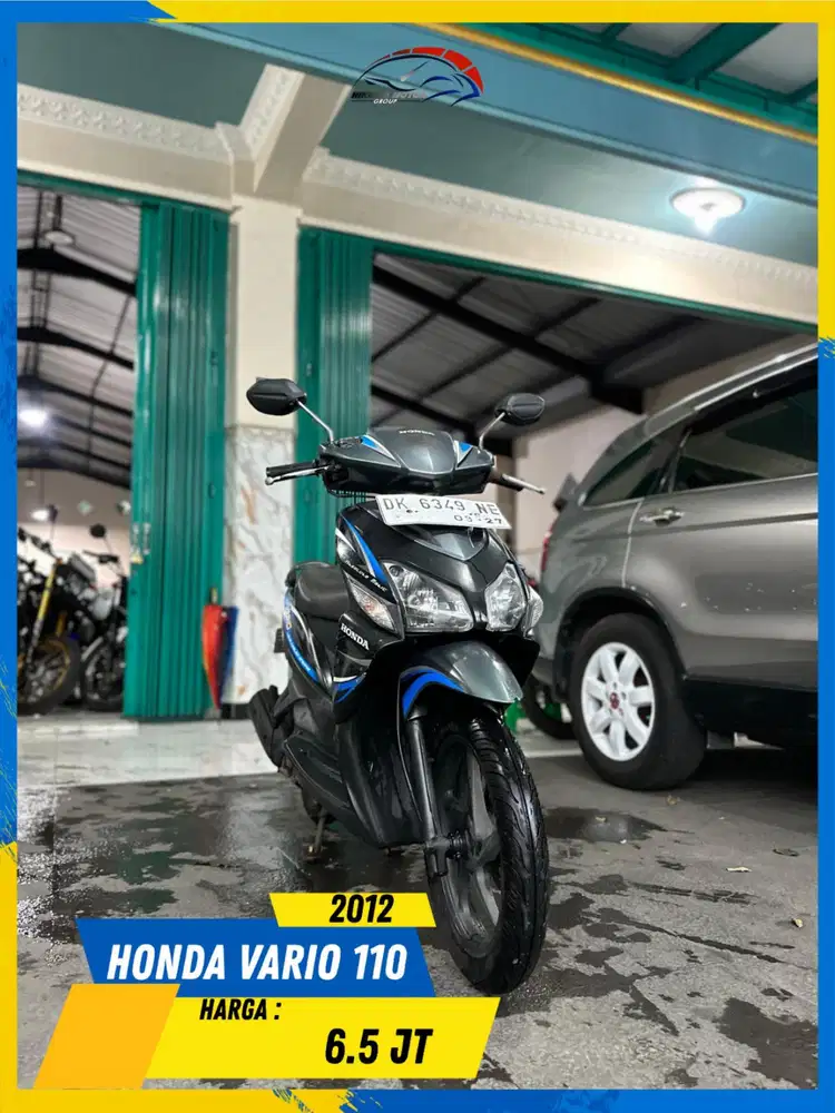 HONDA VARIO 110 2012 PLAT DK MURAH MERIAH HIKMAH MOTOR KEPUH MALANG