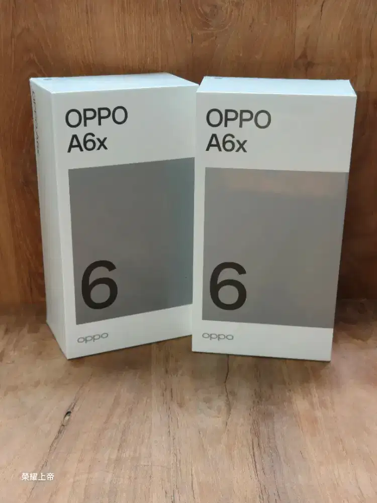 Oppo A6x 8/128 ( ram 16/ 8+8 )NEW segel - BARU !