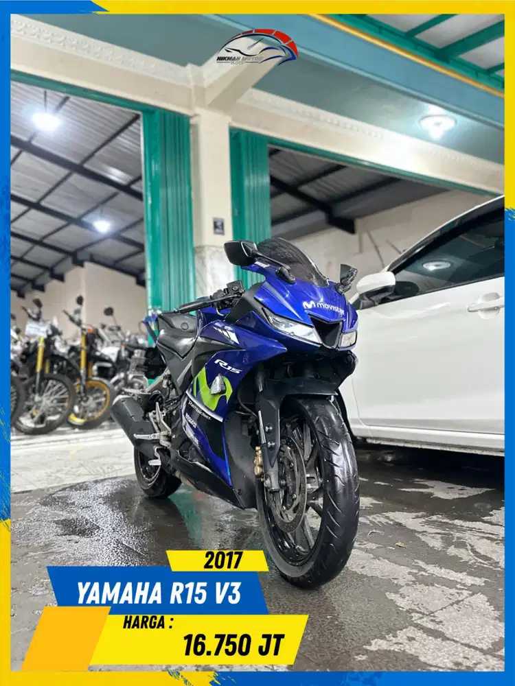 YAMAHA R15 V3 2017 GASS POLL MASZEEHH HIKMAH MOTOR KEPUH MALANG