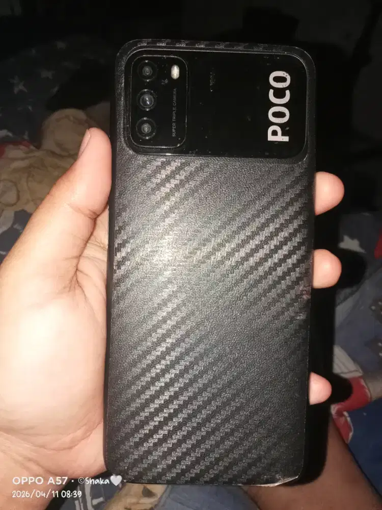 POCO M3 WARNA HITAM 6/128