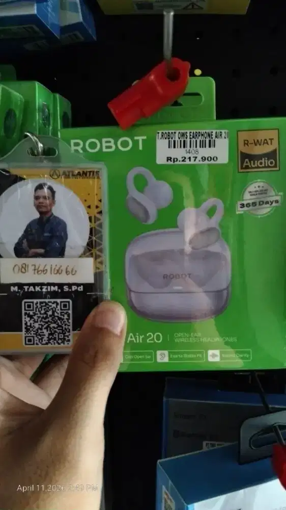 T.ROBOT OWS EARPHONE AIR 20 ATLANTIS DAHSYAT