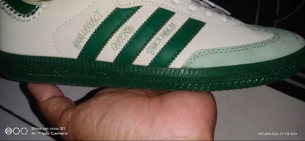 sepatu adidas samba VS stussy 43,5 cm