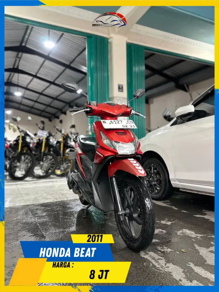 HONDA BEAT 2011 PAJAK BARU MASZEHH HIKMAH MOTOR KEPUH MALANG