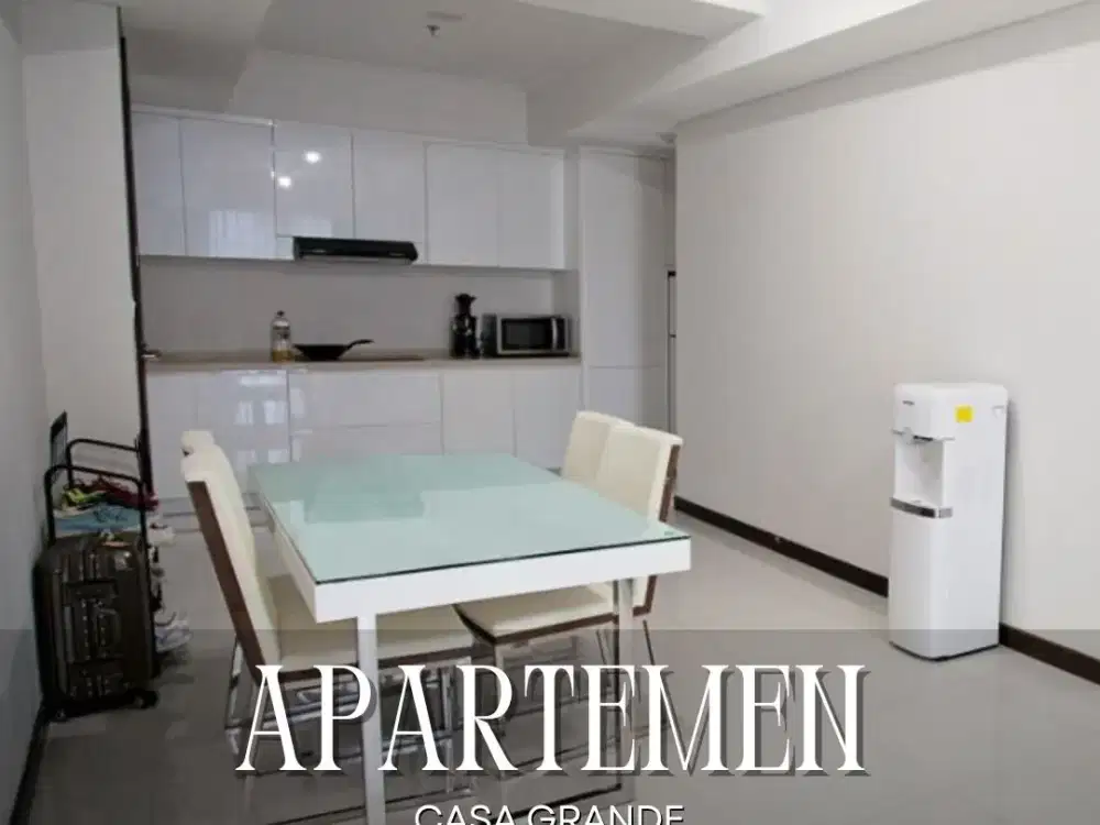 DIJUAL CEPAT APARTEMEN CASA GRANDE TOWER BELLA 3BR FURNISHED JAKARTA SELATAN