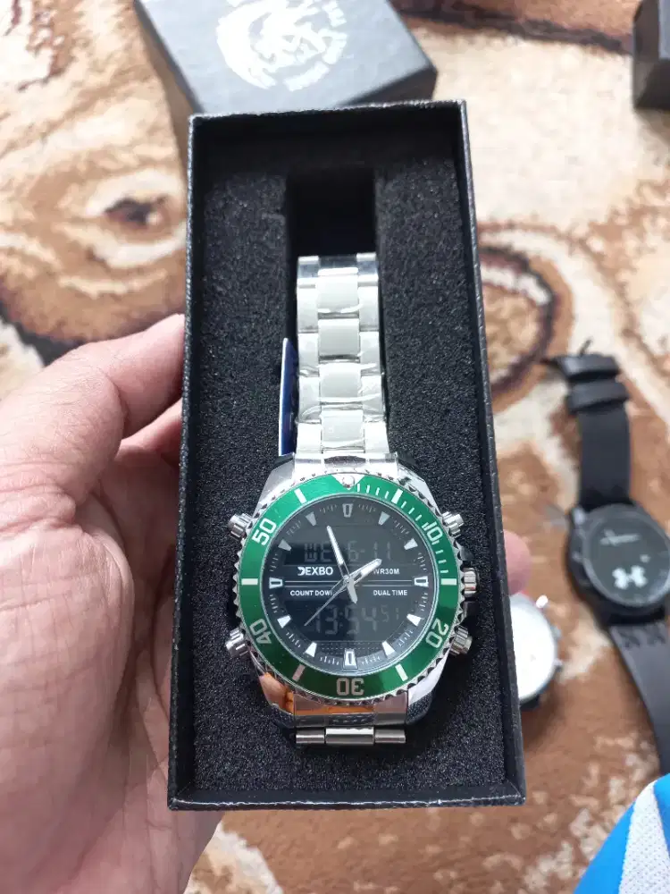 Jam tangan pria Dualtime Rantai