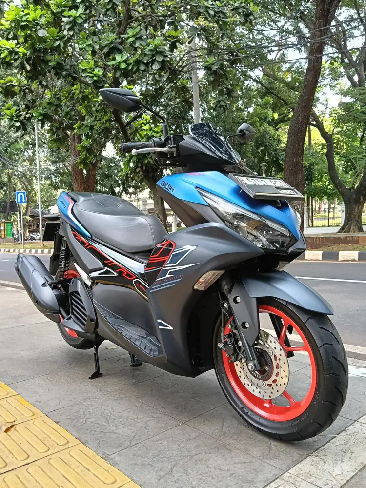 DIJUAL CASH NEW YAMAHA AEROX CIBERTY THN 2024 PAJAK IDUP SIAP PAKAI