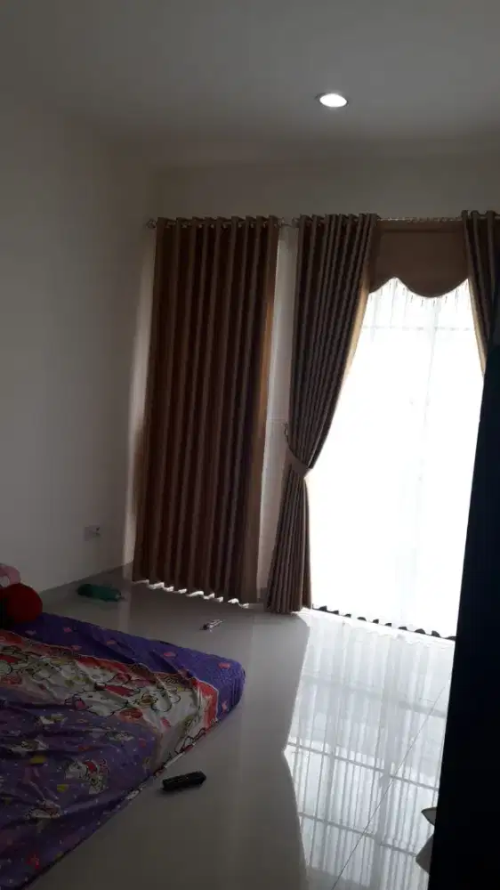 Gorden embos tebal blackout 3 pasang gratis uk 100