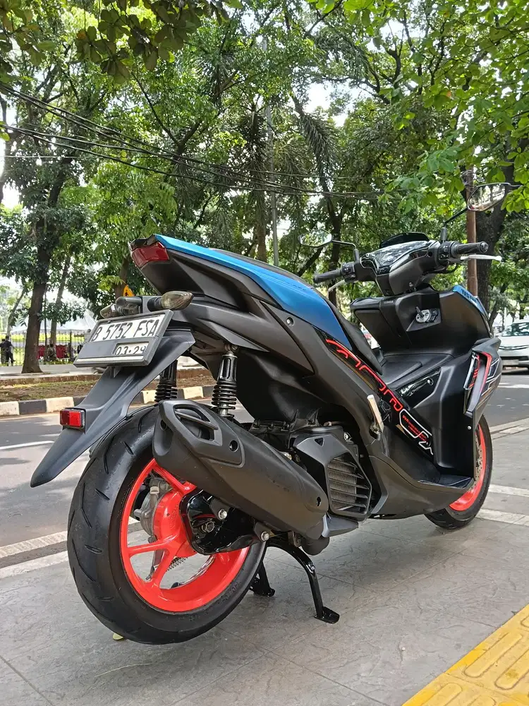 DIJUAL CASH NEW YAMAHA AEROX CIBERTY THN 2024 PAJAK IDUP SIAP PAKAI